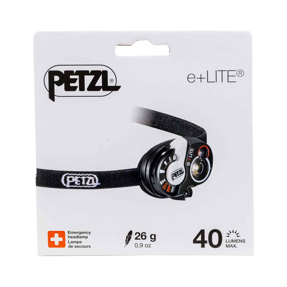 Petzl E02 P4 E+Lite White/Black Petzl E02 P4 E+Lite White/Black